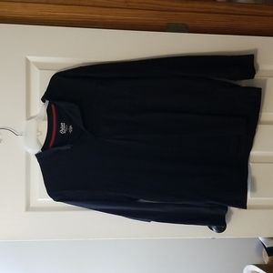 Orton Brothers black Henley shirt